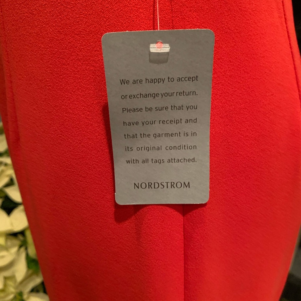 Donna Morgan 3/4 Elbow Flutter Sleeve Sheath Dress - Picture 7 of 8